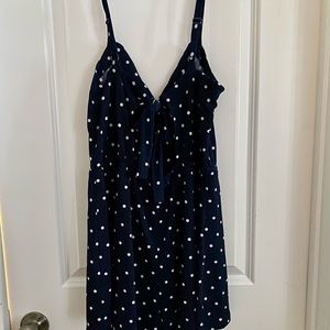 Navy blue romper